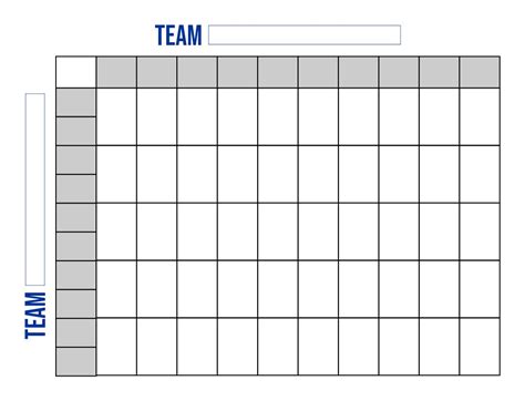 football pool grid free printable.